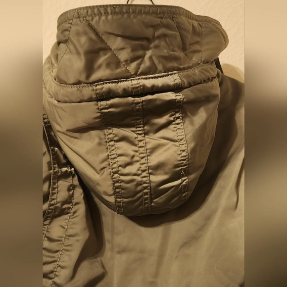 AE Fleece Lined Hooded Bomber Jacket - Picture 12 of 14